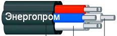 АКПВГ, КПВГ кабель контрольний з ізоляцією з поліетилену високого тиску.
