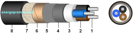 АВВГ-6 кабель високовольтний
